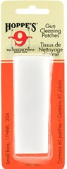 Hoppes Gun Cleaning Uniformly Woven Patches Absorbent Small Bore 60/Pack 1201