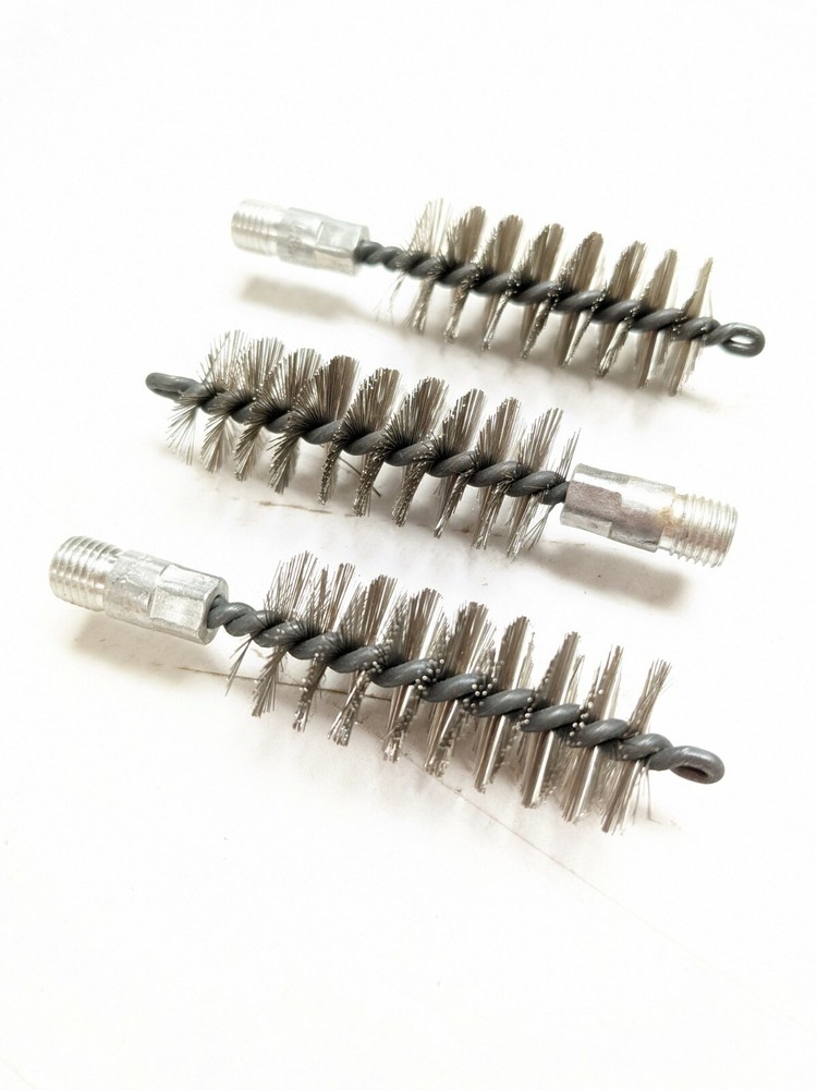 Stainless Steel 16ga Bore / Chamber Brush – lot of 3