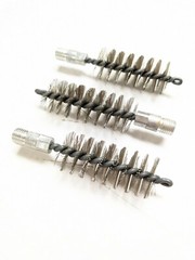Stainless Steel 16ga Bore / Chamber Brush – lot of 3