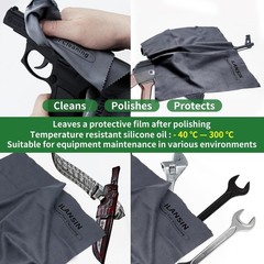 12” x 12” Lint-Free Silicon Gun Cleaning Cloth – Ultimate Cleaning Solution