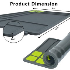 Raiseek Pistol Gun Cleaning Mat, Magnetic Gun Maintenance Mat,AntiSlip Rubber…