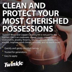 Brass and Copper Cleaning Set – Quick Stain Removal for Metal Surfaces