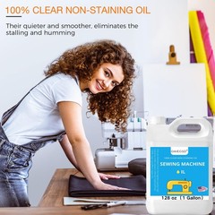128 oz Fine Light Sewing Machine Oil and Lubricant, Commercial & Industrial M…