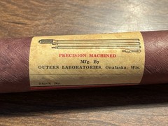 Vtg Outers Duraluminum Rifle Gun Cleaning Rod Kit .22 Cal. Stock# 600