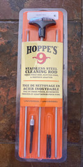 Hoppe’s 9 Universal 3 Piece Stainless Steel Cleaning Rod-Slotted Ends/Shotgun Ad