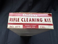 Vintage Outers Rifle Cleaning Kit No. 477 22 Cal. Excellent Condition