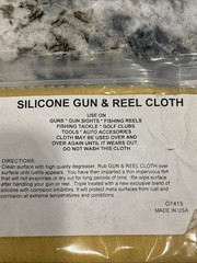 Silicone Gun & Reel Polishing Cloth NRA-ILA USA