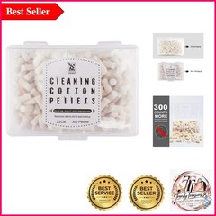 .22 Caliber Wool Cleaning Pellets (300 Count) with Storage Box