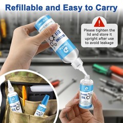6 oz Airsoft Oil lubricating with Oiler Pure Silicone Lubricant Airsoft Chamb…