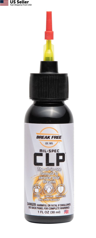 BREAK FREE CLP Cleaner Lubricant and Preservative Gun 1 Fl Oz (Pack of 1)