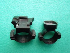 Orig STEYR Mannlicher QR comp. SET Old STYLE w. 1inch/25,4mm Rings+Bases AUSTRIA