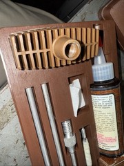 Vintage Outers P-477-22 Shotgun Cleaning Kit With Original Box Plastic Case Nice