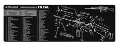 TekMat TEKR36FNFAL FN-FAL Cleaning Mat Black/White Rubber 12″x36″ FN-FAL Parts D