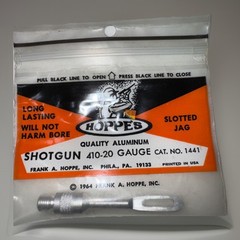 Hoppe’s Slotted Jag For Shotgun 12-20 Gauge. Quality Aluminum