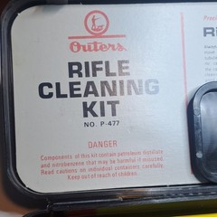Vintage Outers Complete .22 Cleaning Kit. 1950-60s Pristine Condition Rare