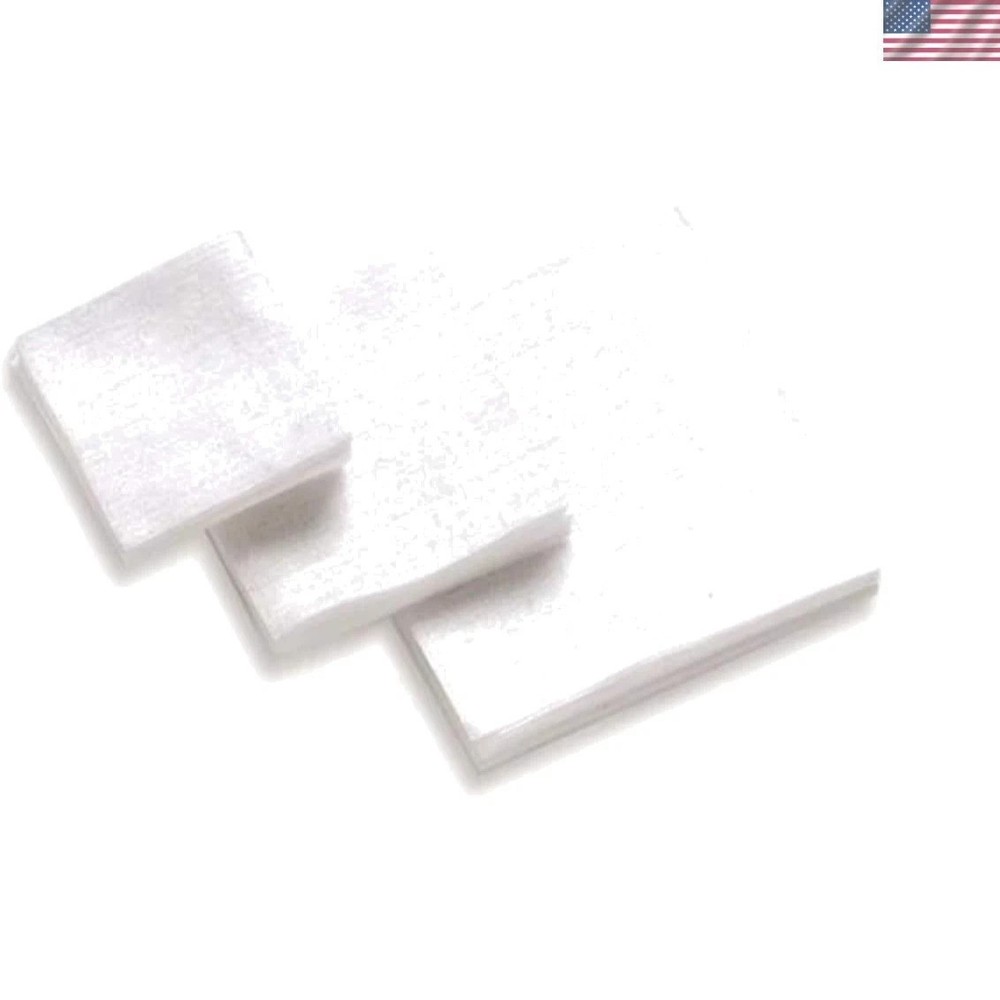 High-Quality .38-.45 Cal Cotton Cleaning Patches – 500 in Convenient Poly Bag