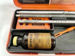 Vintage Hoppe’s 9 Gun Cleaning Kit Pistol, Rifle, Shotgun, Grease, Oil, Solvent