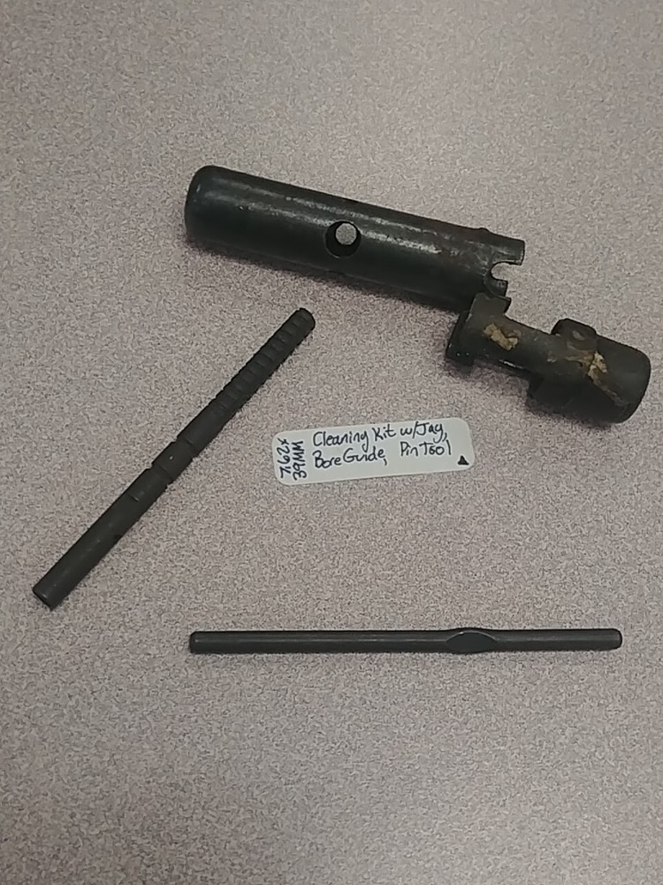 Cleaning Kit Container, Bore Guide, Jag, And Pin Tool For 7.62x39mm Rifles