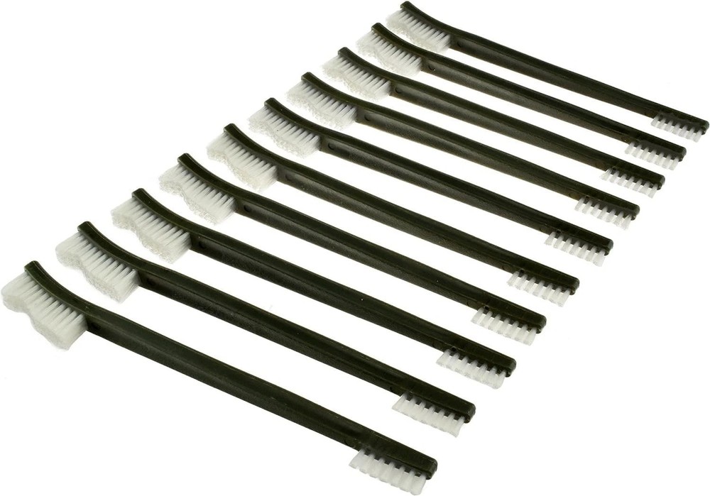 10-Piece Double-Ended Gun Cleaning Brush Set, Gun Cleaning Supplies Kit, 7-inch