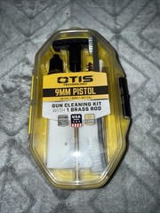 Otis Technology 9 MM Pistol .38 Cal/9 MM/357 CAL Gun Cleaning Kit W/1Brass Rod