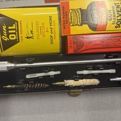 Vintage Outers Gunslick Pistol & Revolver Cleaning Kit .22 Cal Complete Unused