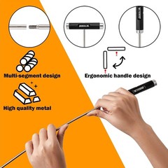 Shotgun Cleaning Kit for 12 20 410 Gauge with Portable Storage Case and Brushes