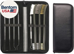 Gun Cleaning Brushes Picks Kit Set Brass Copper Steel Nylon Stainless Steel Ploy