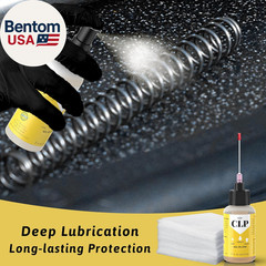 Gun Oil 2 Oz & 1 Oz Needle Oiler Gun Lubricant, Multi-Purpose Gun Cleaning Kit P