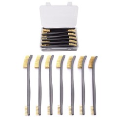 24 Pack Double-Ended Gun Cleaning Brushes – 7″ Nylon & Brass All-Purpose Tool