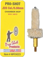 223 Caliber Military Style Chamber Mop for Bore Cleaning