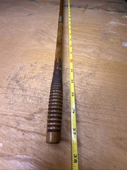 Antique 3 Piece Wood Wooden Rifle Shotgun Gun Barrel Cleaning Rod Lot of 3