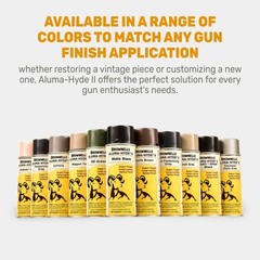 Brownells Aluma-hyde 2 Epoxy Based Firearms Finish Aerosol Can Matte B