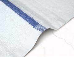 STF Linen Bar Mops Blue Stripe 60-Pack Kitchen Towels 16×19 Multi-Purpose