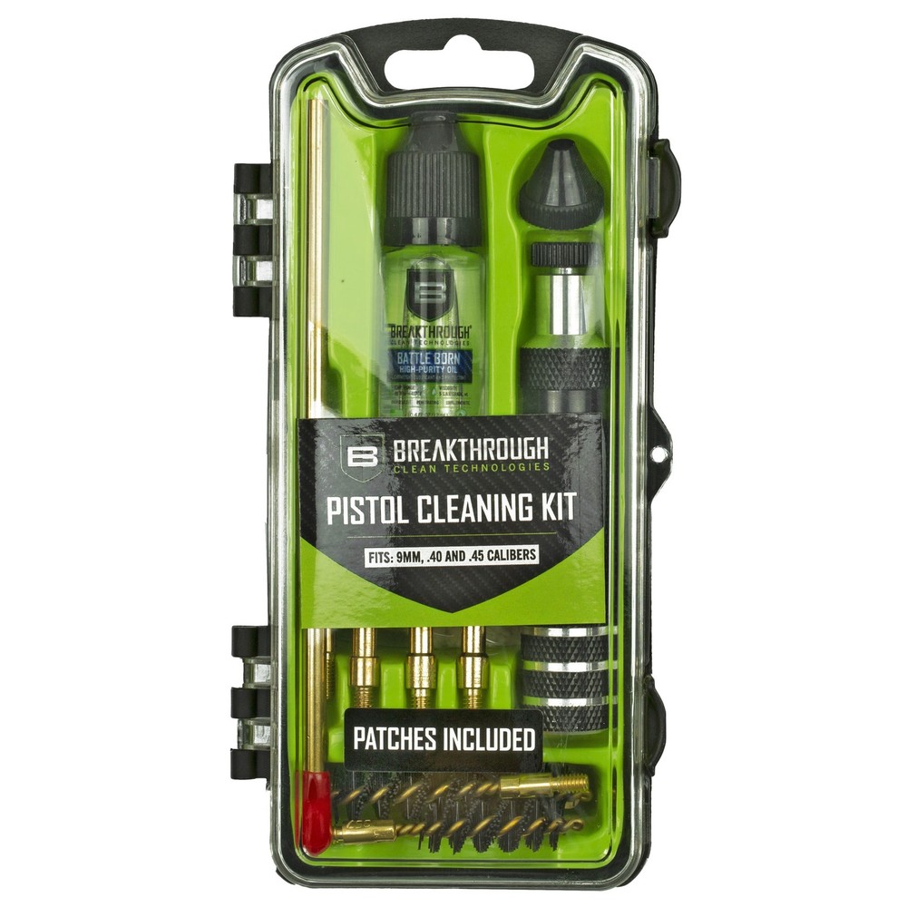 Breakthrough Clean BTCCCP Vision Series Cleaning Kit Handgun/15 Pieces Multi-Col