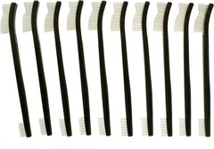 10-Piece Double-Ended Gun Cleaning Brush Set, Gun Cleaning Supplies Kit, 7-inch