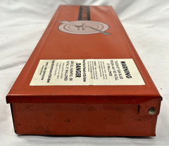 Vintage Marbles Gun cleaning kit, Tin box Original sleeve, Unused Excellent
