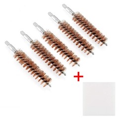 Phosphor Bristle Bronze Bore Pistol Cleaning Brush 45 Cal 8-32 Thread 3 Length