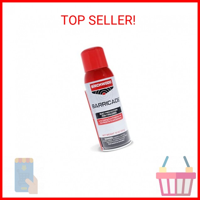 Birchwood Casey Barricade Rust Protection Aerosol | Effective Long-Lasting Anti-