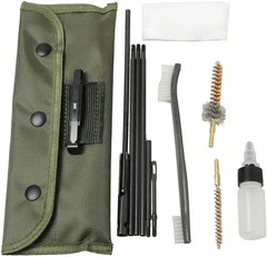 Funpower Rifle Gun Cleaning Kit Set Pistol Brushes Cleaner for 5.56mm .223 22LR