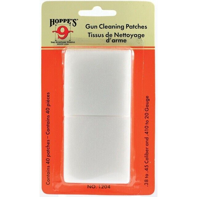 Hoppes Gun Cleaning Patches 1204