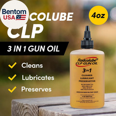 3-In-1 CLP Gun Oil, Lubricates & Preserves All Types of Firearms, Military-Grade