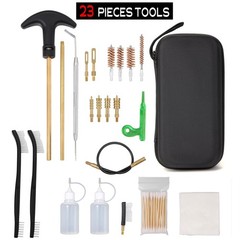 Universal Handgun Cleaning kit, 23 in 1 Cleaning Kit for .22/ .357/ .38/ 9mm/…