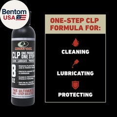 MOSSY OAK CLP Gun Cleaning Oil | All-In-One Cleaner, Lubricant & Protectant | On