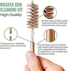 Universal Gun Cleaning Kit for Rifle Pistol Shotgun Cleaning Kit for All Guns…