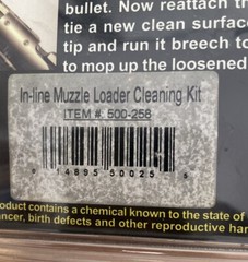 Otis In-Line Muzzle Loading Rifle Cleaning Kit #500-258