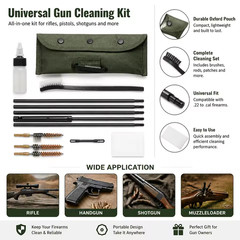 10PCS/Pack Brushes Cleaning Kit Airsoft Universal Cleanner Brush Set