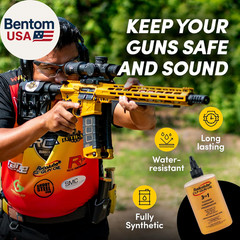 3-In-1 CLP Gun Oil, Lubricates & Preserves All Types of Firearms, Military-Grade