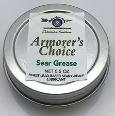 Armorer’s Choice Trigger, Sear and Locking Lug Grease, Lead-based