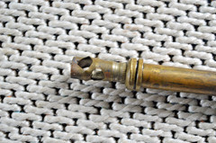 C.M. Powers Gun Cleaner By Faries MFG CO. 12GA. Three Piece Brass Rod / Oiler