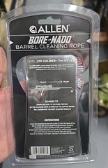 NEW! Allen #70587 Bore-Nado Barrel Cleaning Rope 270 WIN- 7MM Remington, Colt